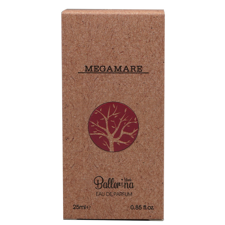 عطر جیبی زنانه بالرینا مدل مگاماره MEGAMARE با رایحه خنک، تلخ حجم 25 میلی لیتر