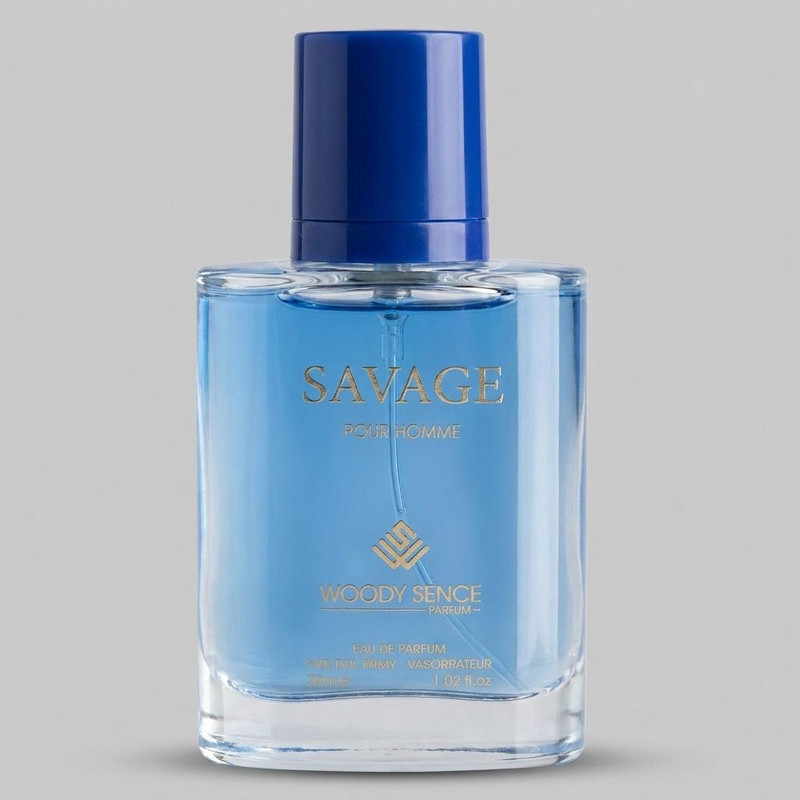 عطر جیبی مردانه وودی سنس مدل SAVAGE حجم 30 میلی لیتر