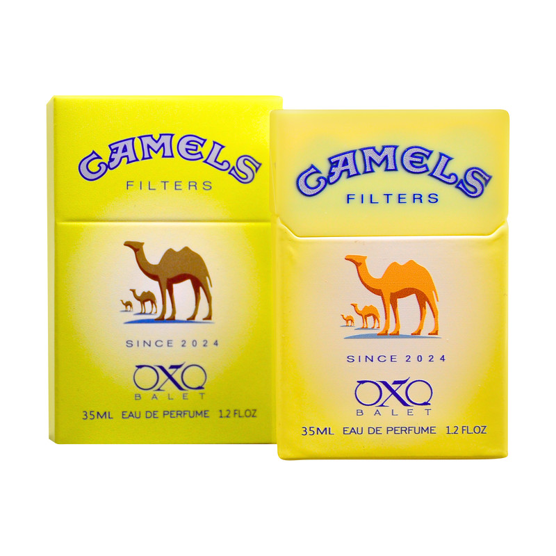 عطر جیبی زنانه اکس بالت مدل camels yellow با رایحه خنک حجم 35 میلیلیتر