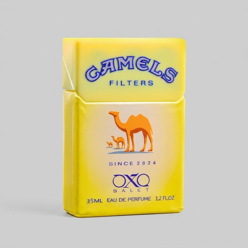 عطر جیبی زنانه اکس بالت مدل camels yellow با رایحه خنک حجم 35 میلیلیتر