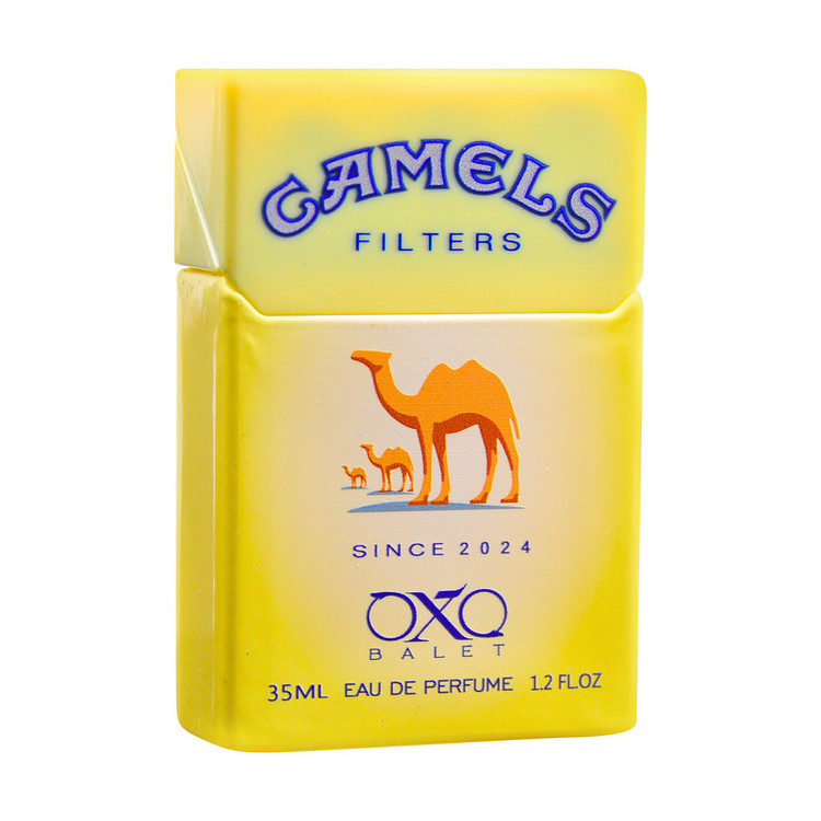 عطر جیبی زنانه اکس بالت مدل camels yellow با رایحه خنک حجم 35 میلیلیتر