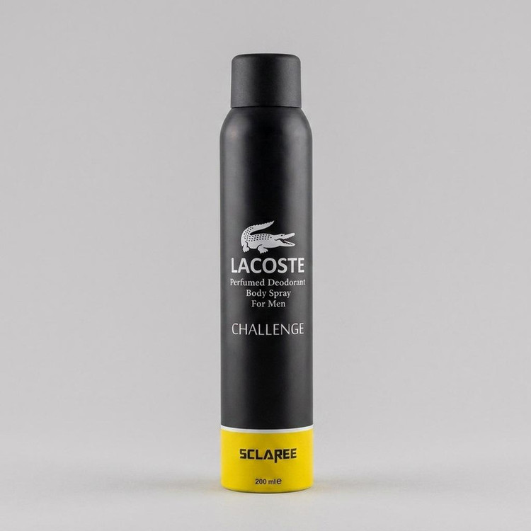 اسپری خوشبو کننده بدن مردانه اسکلاره مدل Lacoste challenge حجم 200 میلی لیتر