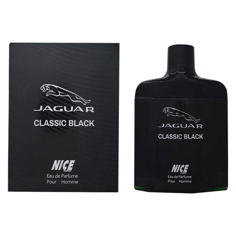 ادو پرفیوم مردانه نایس پاپت مدل Jaquar clasicc black حجم 85 میلی لیتر