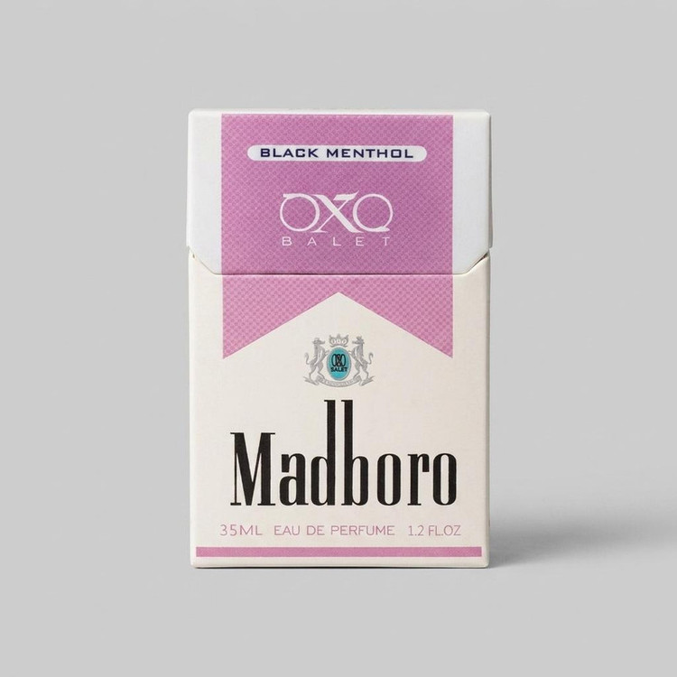 عطر جیبی زنانه اکس بالت مدل madboro pink با رایحه خنک حجم 35 میلیلیتر