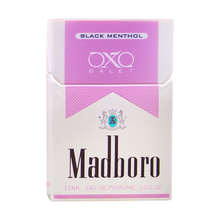 عطر جیبی زنانه اکس بالت مدل madboro pink با رایحه خنک حجم 35 میلیلیتر