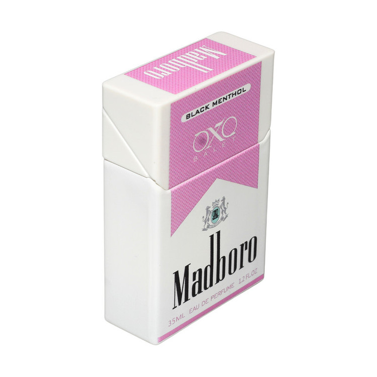 عطر جیبی زنانه اکس بالت مدل madboro pink با رایحه خنک حجم 35 میلیلیتر