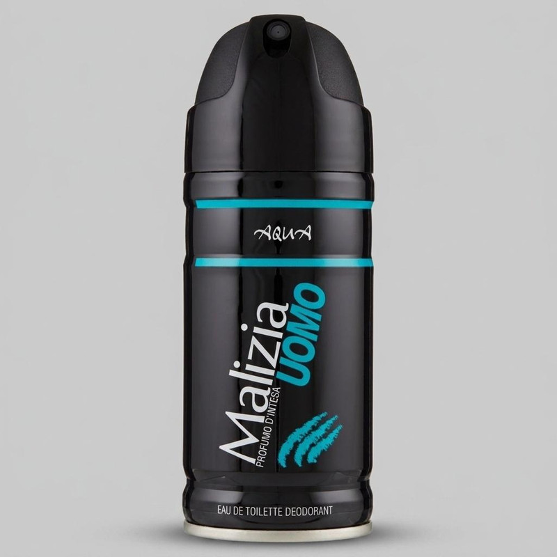 اسپری بدن مردانه مالیزیا مدل Aqua حجم 150 میلی لیتر