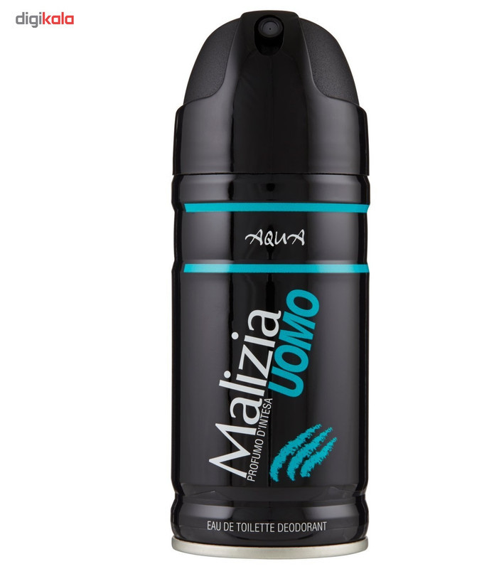 اسپری بدن مردانه مالیزیا مدل Aqua حجم 150 میلی لیتر