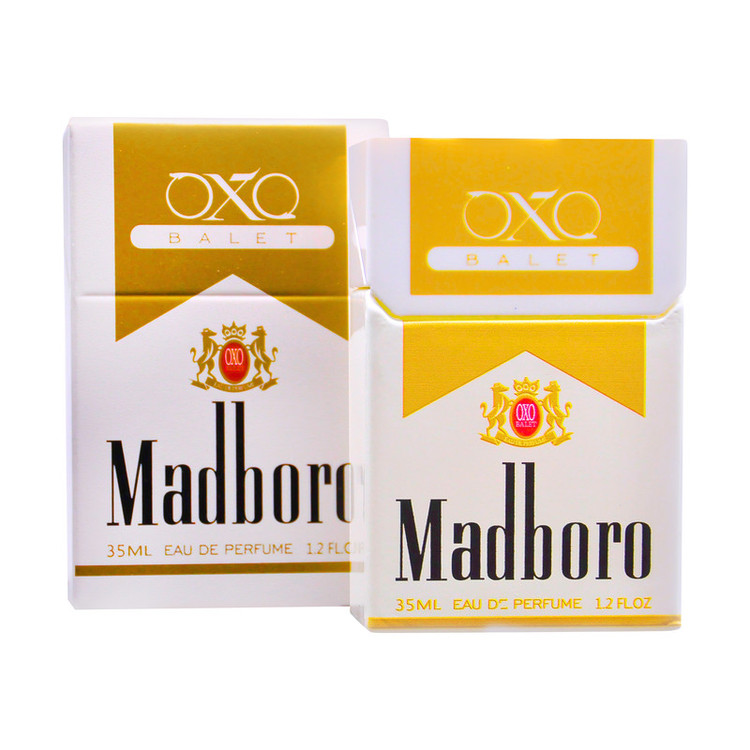 عطر جیبی اکس بالت مدل madboro gold classic با رایحه معتدل حجم 35 میلیلیتر