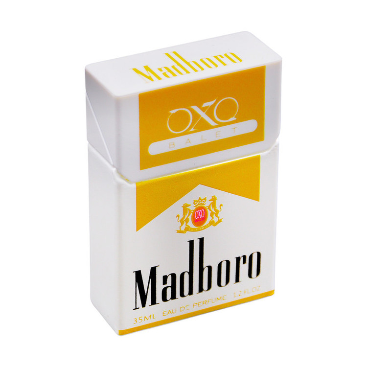 عطر جیبی اکس بالت مدل madboro gold classic با رایحه معتدل حجم 35 میلیلیتر