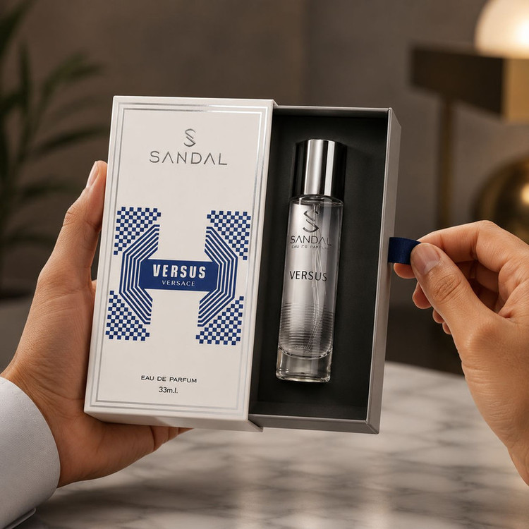 عطر جیبی مردانه صندل مدل versus حجم 33 میلی لیتر