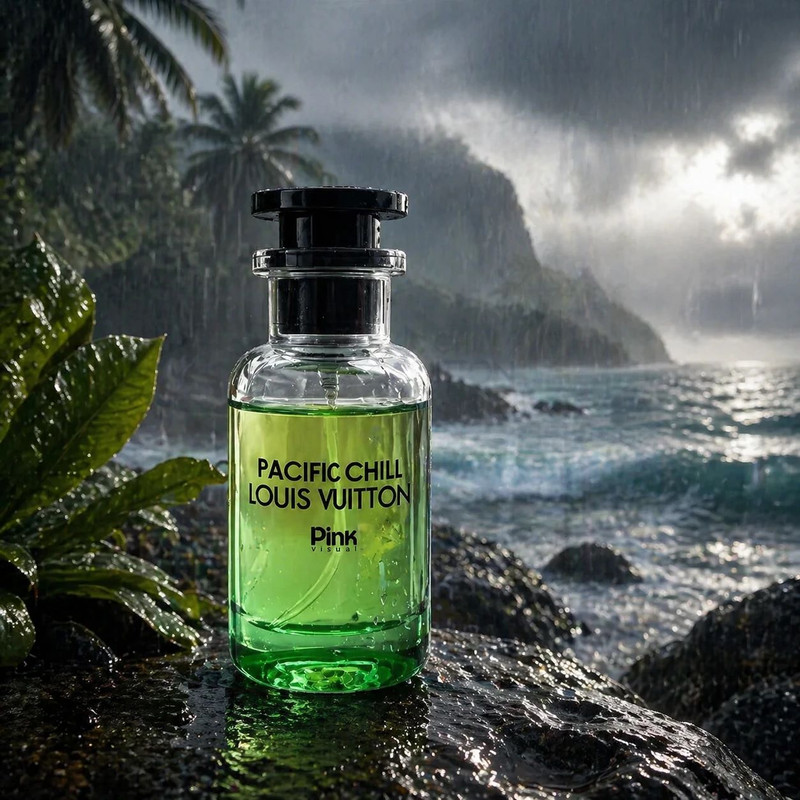 عطر جیبی پینک ویژوآل مدل Louis Vuitton Pacific Chill با رایحه
گرم حجم 25 میلیلیتر