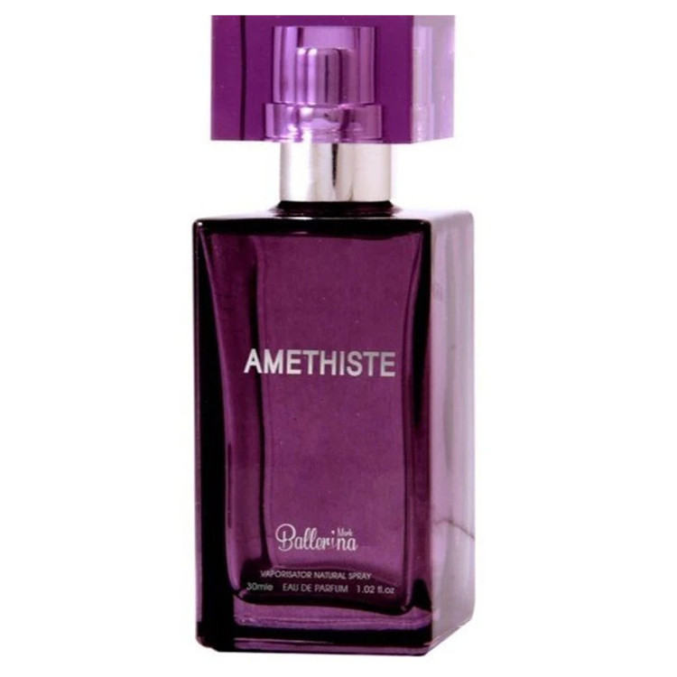 عطر جیبی زنانه بالرینا مدل LALIQUE AMETHYST حجم 30 میلیلیتر
