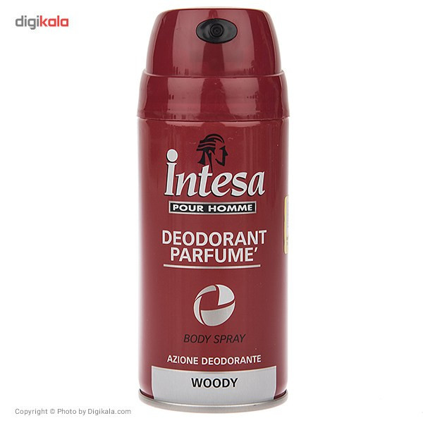 اسپری مردانه اینتسا مدل Pour Homme Woody حجم 150 میلی لیتر