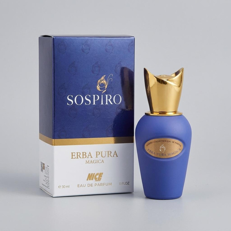 عطر جیبی نایس پاپت مدل Sospiro Erba pura حجم 30 میلی لیتر