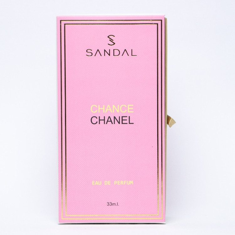 عطر جیبی زنانه صندل مدل چنس چنل حجم 33 میلی لیتر