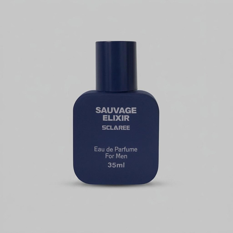 عطر جیبی مردانه اسکلاره مدل Sauvage Elixir با رایحه تلخ حجم 35 میلی‌لیتر