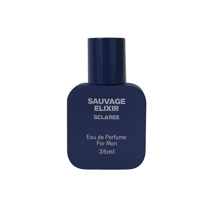عطر جیبی مردانه اسکلاره مدل Sauvage Elixir با رایحه تلخ حجم 35 میلیلیتر