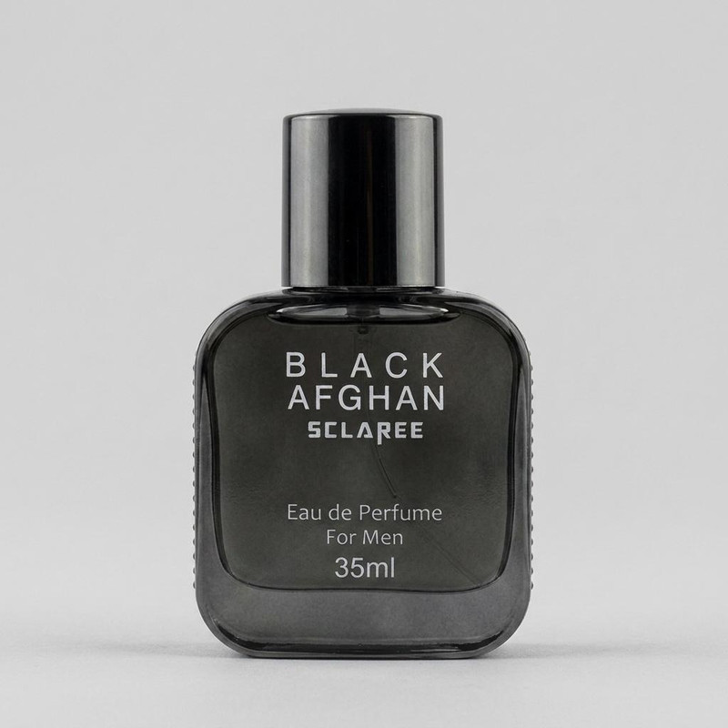 عطر جیبی مردانه اسکلاره مدل Black Afghan حجم 35 میلی لیتر