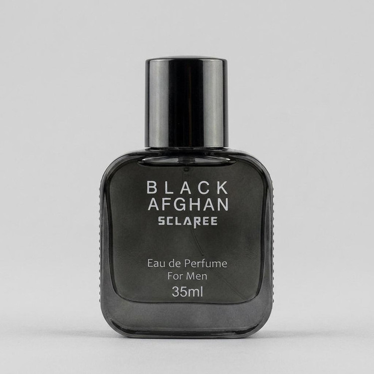 عطر جیبی مردانه اسکلاره مدل Black Afghan حجم 35 میلی لیتر