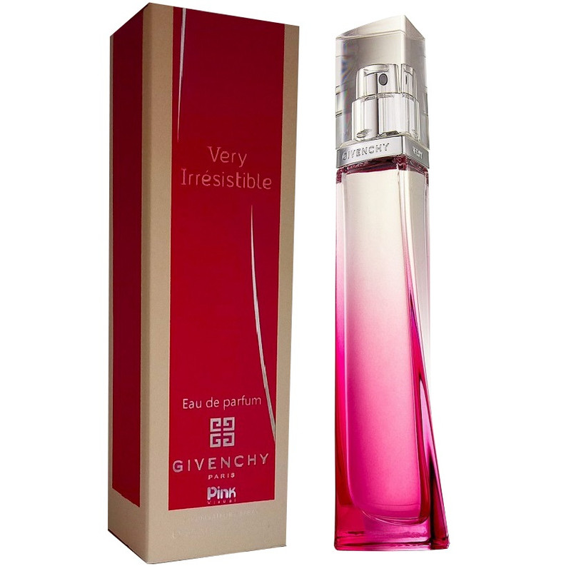 ادو پرفیوم زنانه پینک ویژوال مدل Givenchy Very Irresistible حجم 65 میلی لیتر