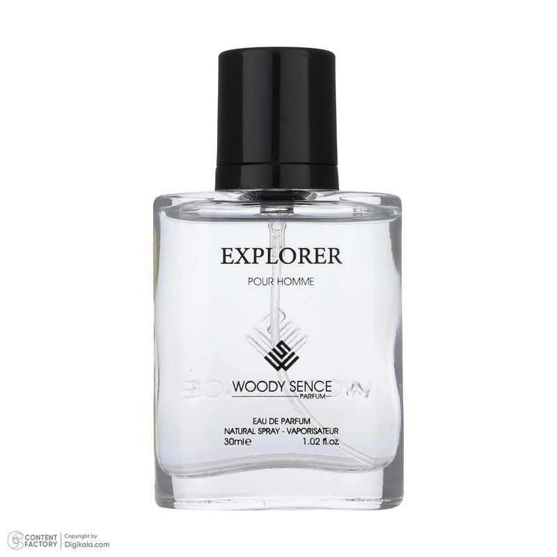 عطر جیبی مردانه وودی سنس مدل Explorer حجم 30 میلی لیتر