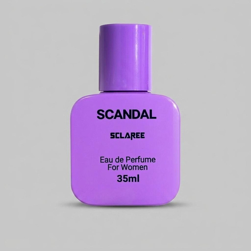 عطر جیبی زنانه اسکلاره مدل Scandal با رایحه شیرین حجم 35 میلی‌لیتر