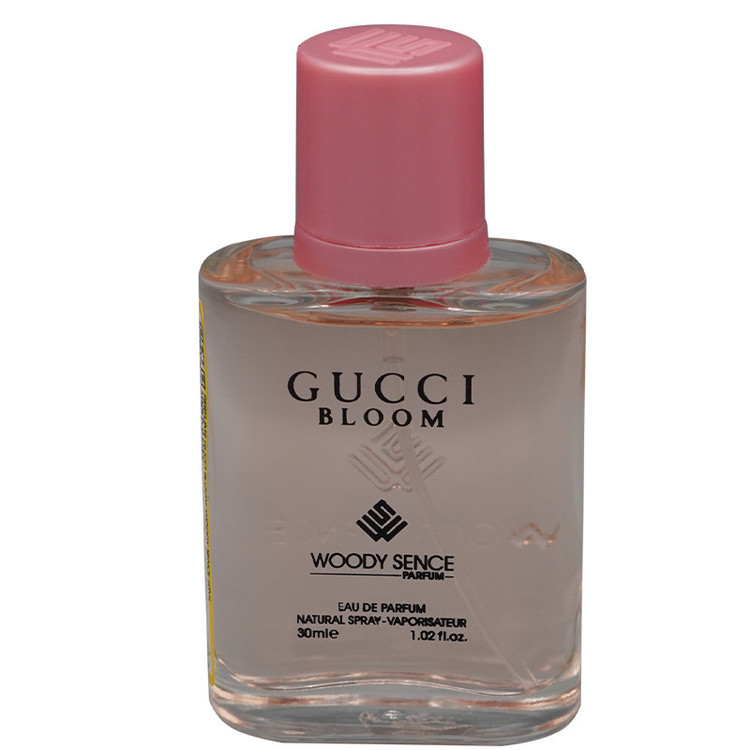 عطر جیبی زنانه وودی سنس مدل گوچی بلوم با رایحه شیرین حجم 30 میلیلیتر