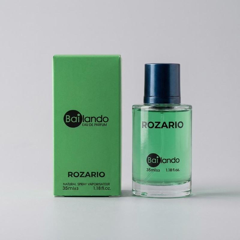 عطر جیبی بایلندو مدل روزاریو با رایحه خنک حجم 35 میلی‌لیتر