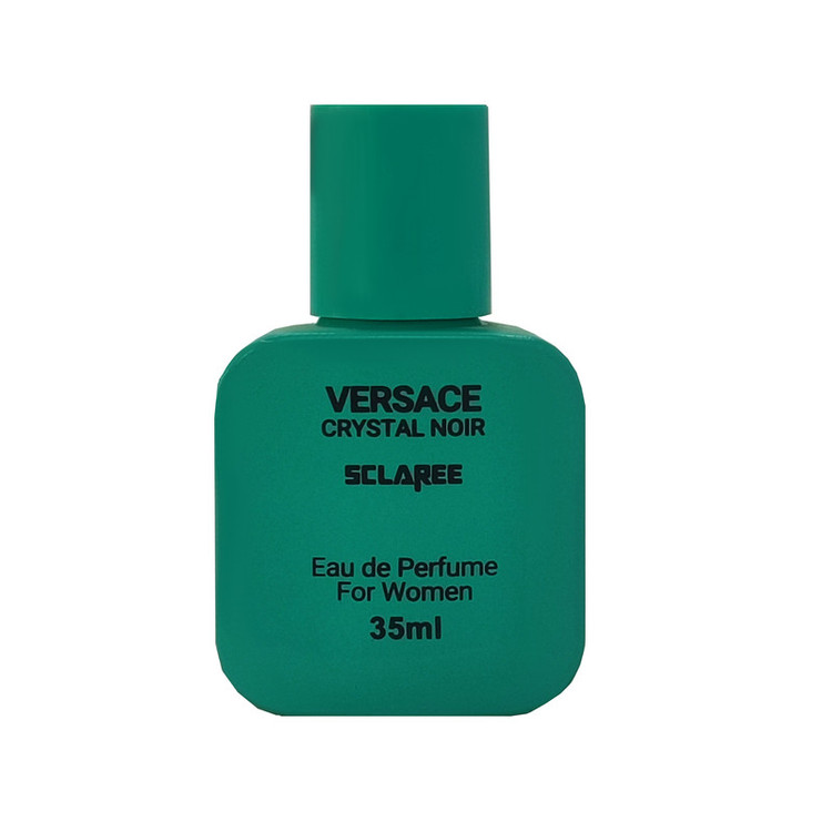 عطر جیبی زنانه اسکلاره مدل Versace Crystal Noir با رایحه شیرین حجم 35 میلیلیتر
