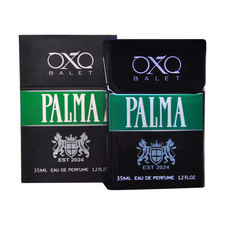 عطر جیبی مردانه اکس بالت مدل palma black با رایحه گرم حجم 35 میلیلیتر