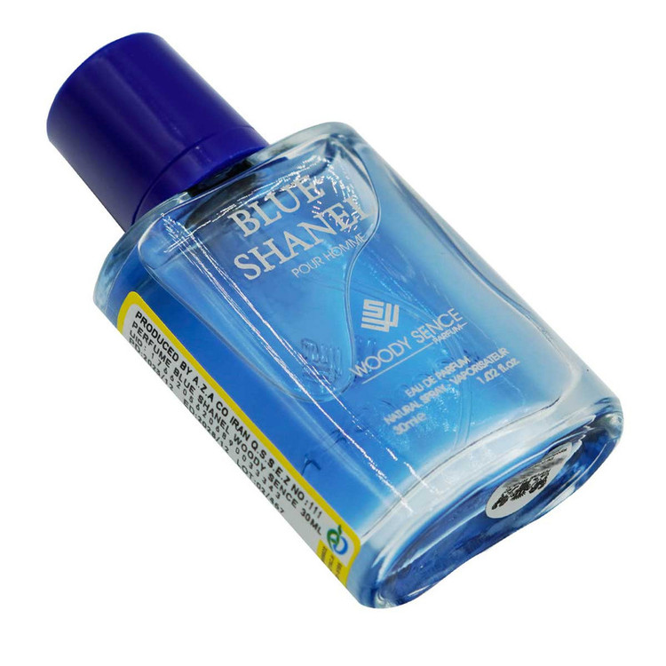 عطر جیبی مردانه وودی سنس مدل بلوشنل حجم 30 میلی لیتر