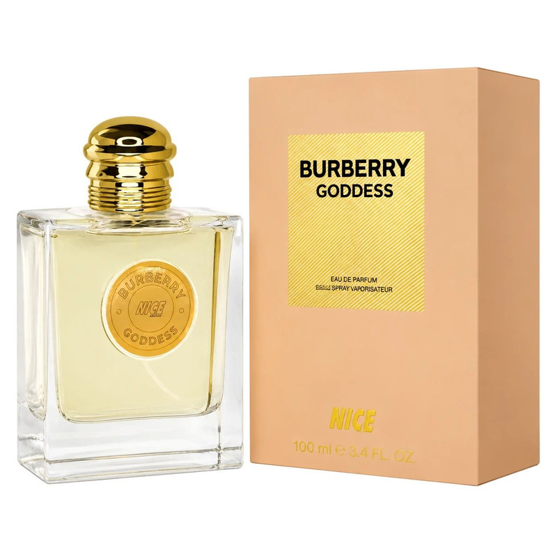 ادوپرفیوم زنانه نایس پاپت مدل Burberry Goddess با رایحه شیرین حجم 100 میلی‌لیتر