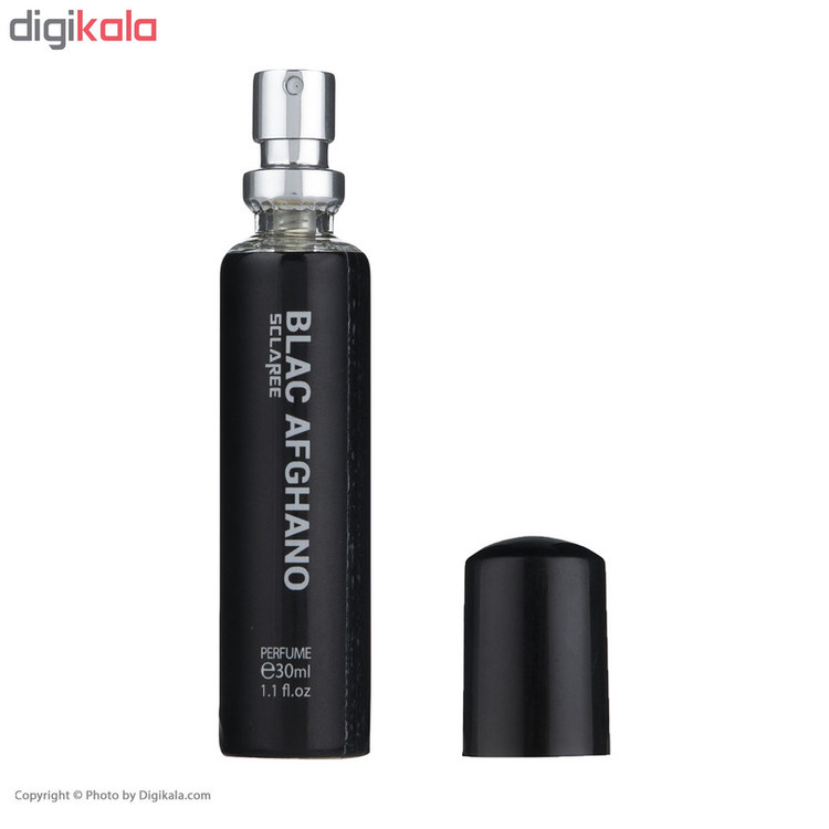 عطر جیبی مردانه اسکلاره مدل Black Afghano حجم 30 میلی لیتر