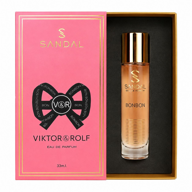 عطر جیبی زنانه صندل مدل بن بن حجم 33 میلی لیتر