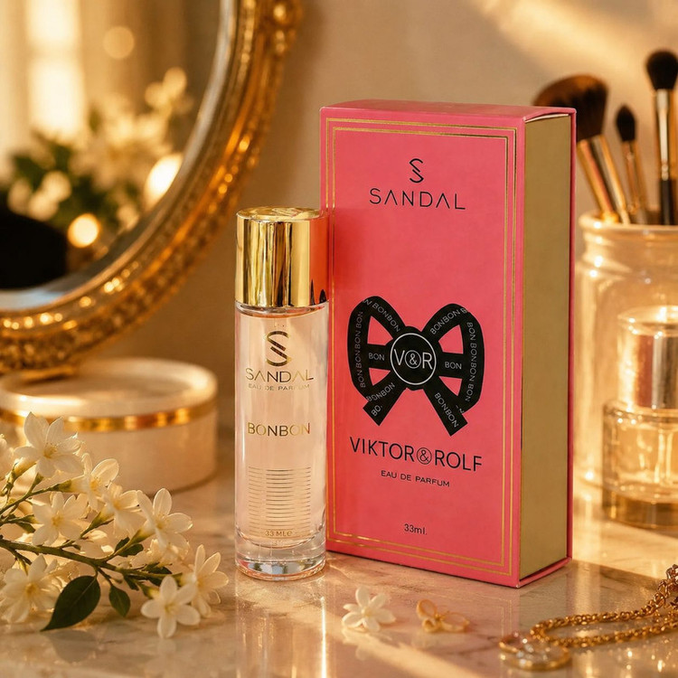 عطر جیبی زنانه صندل مدل بن بن حجم 33 میلی لیتر