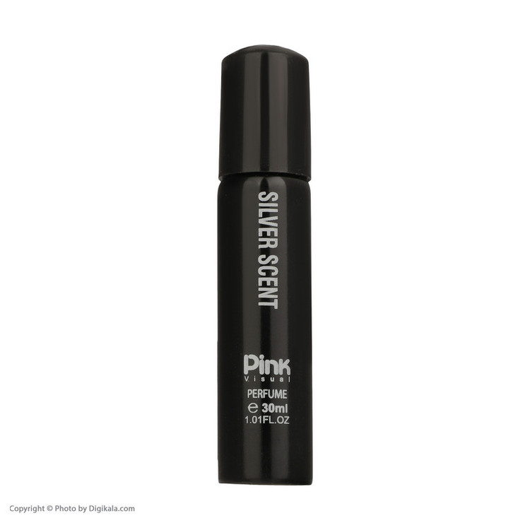 عطر جیبی مردانه پینک ویژوال مدل Silver Scent حجم 30 میلی لیتر