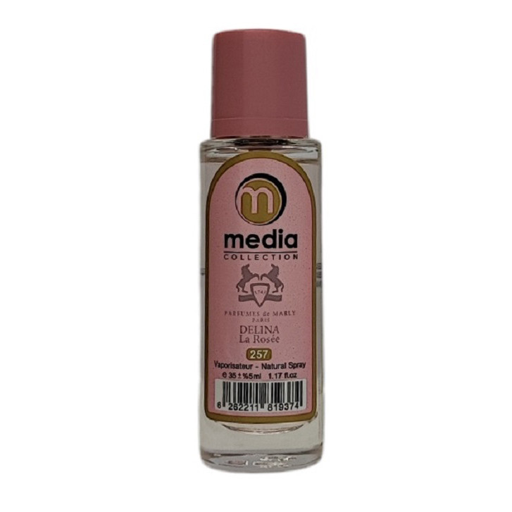 عطر جیبی زنانه مدیا مدل Delina La Rose حجم 35 میلی لیتر