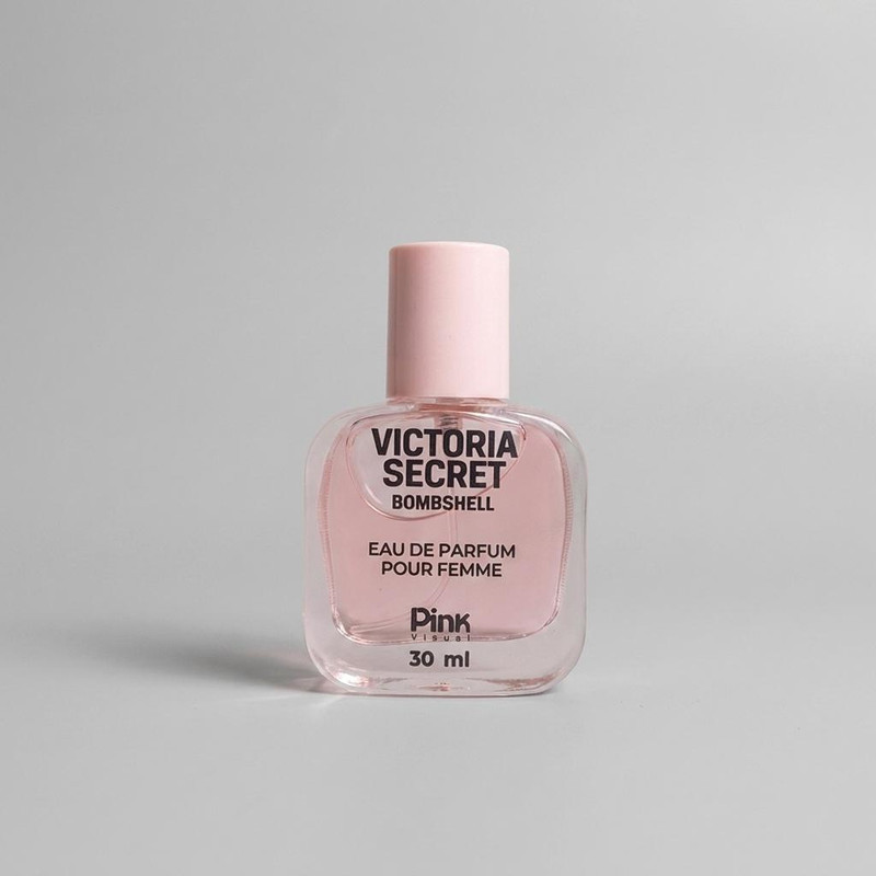 عطر جیبی زنانه پینک ویژوآل مدل VICTORIA SECRET BOMBSHELL حجم 30 میلی لیتر