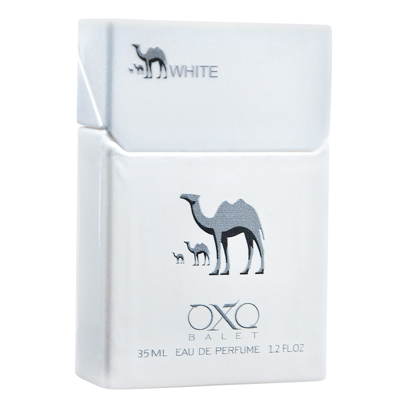 عطر جیبی زنانه اکس بالت مدل camels white با رایحه خنک حجم 35 میلیلیتر