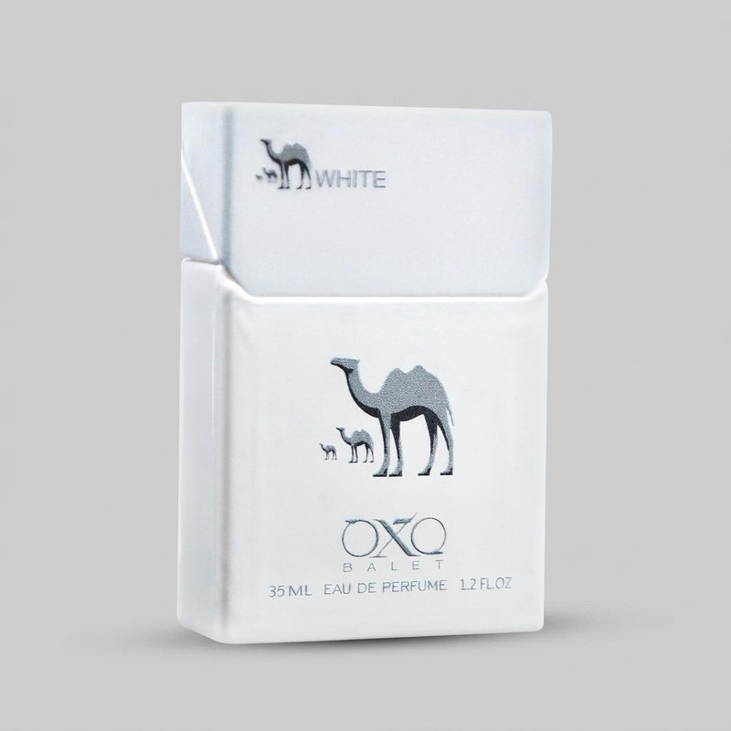 عطر جیبی زنانه اکس بالت مدل camels white با رایحه خنک حجم 35 میلی‌لیتر