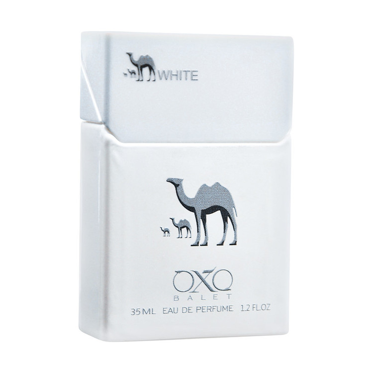 عطر جیبی زنانه اکس بالت مدل camels white با رایحه خنک حجم 35 میلیلیتر