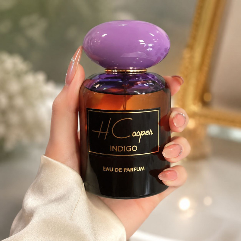 ادو پرفیوم زنانه اچ کوپر مدل Indigo با رایحه شیرین و خنک حجم 100 میلیلیتر
