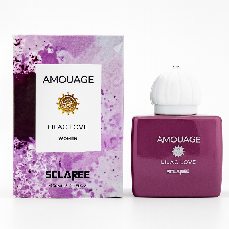 عطر جیبی زنانه اسکلاره مدل آمواج لیلاک لاو  با رایحه گرم حجم 32 میلی‌لیتر