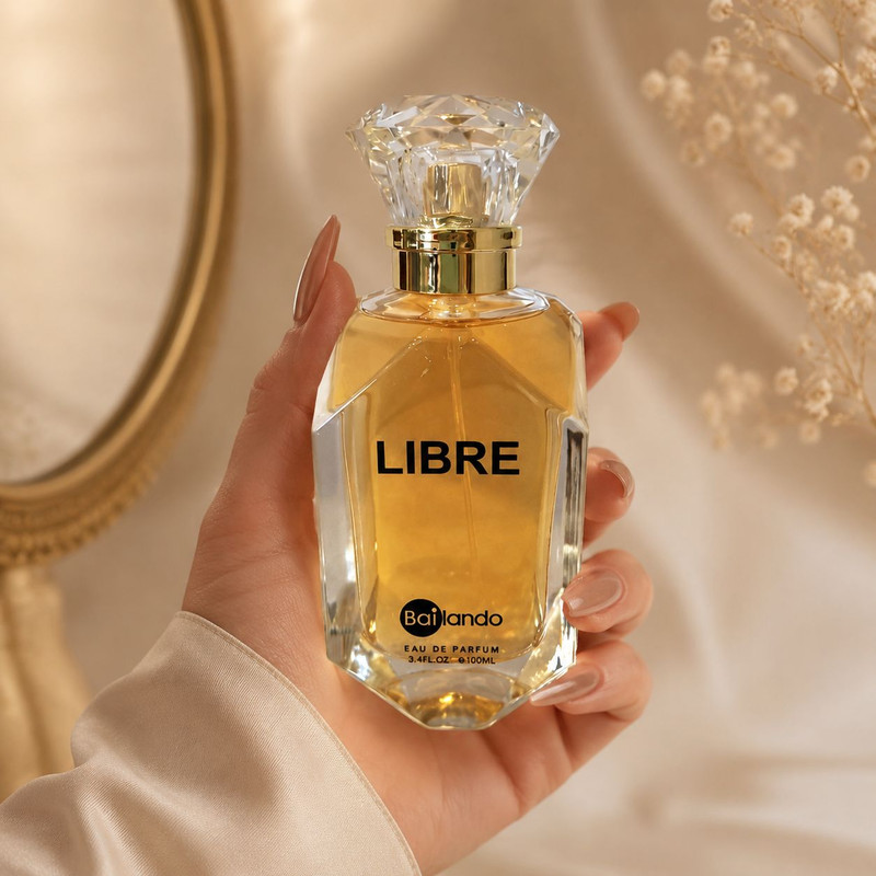 ادوپرفیوم زنانه بایلندو مدل Libre با رایحه گرم و شیرین حجم 100 میلیلیتر