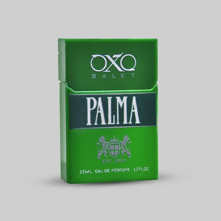 عطر جیبی مردانه اکس بالت مدل palma green با رایحه گرم حجم 35 میلیلیتر
