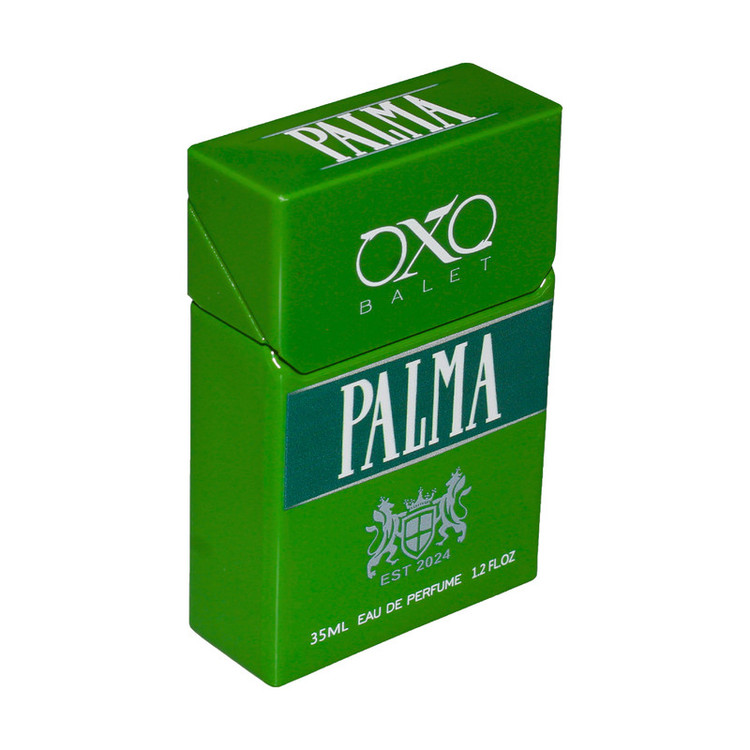 عطر جیبی مردانه اکس بالت مدل palma green با رایحه گرم حجم 35 میلیلیتر