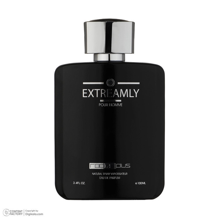 ادو پرفیوم مردانه رودیر پلاس مدل EXTREAMLY حجم 100 میلی لیتر