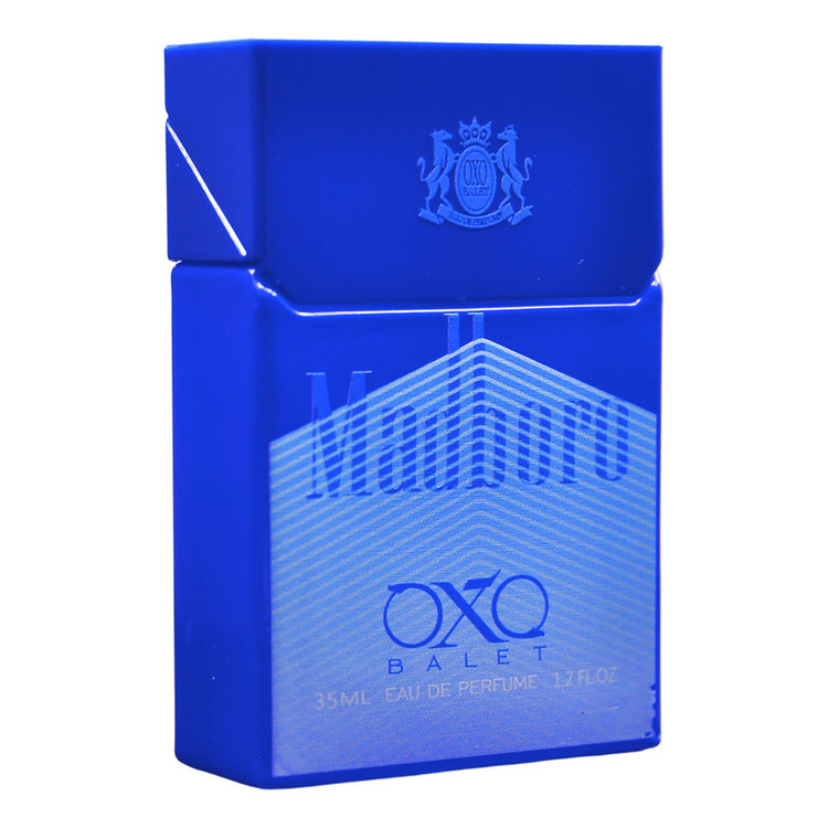 عطر جیبی مردانه اکس بالت مدل madboro ice blue با رایحه خنک حجم 35 میلیلیتر