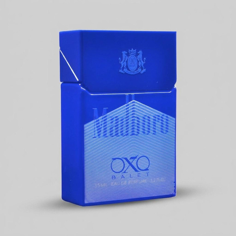 عطر جیبی مردانه اکس بالت مدل madboro ice blue با رایحه خنک حجم 35 میلیلیتر
